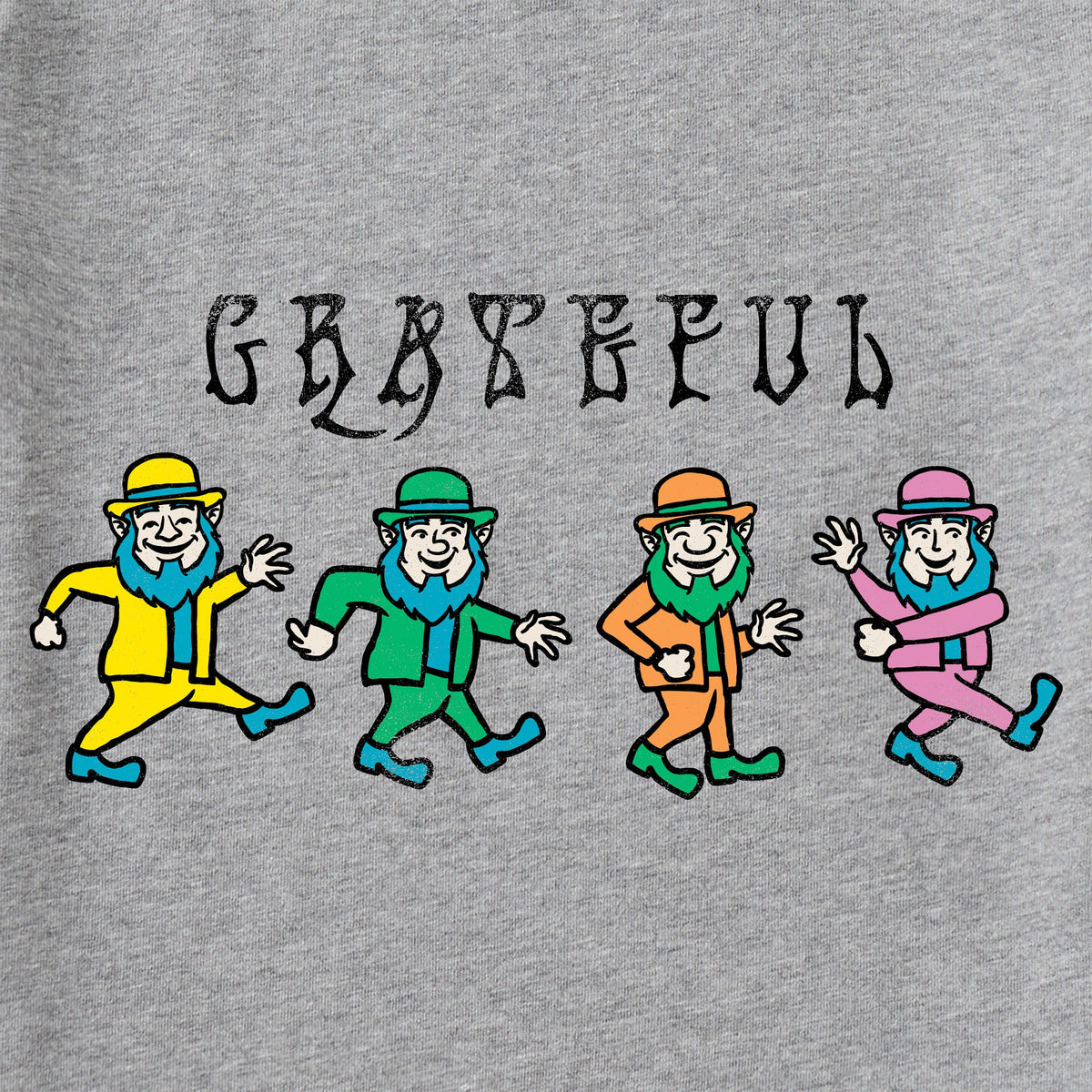 Men's Grateful Leprechauns Long Sleeve Crusher Tee product image 2