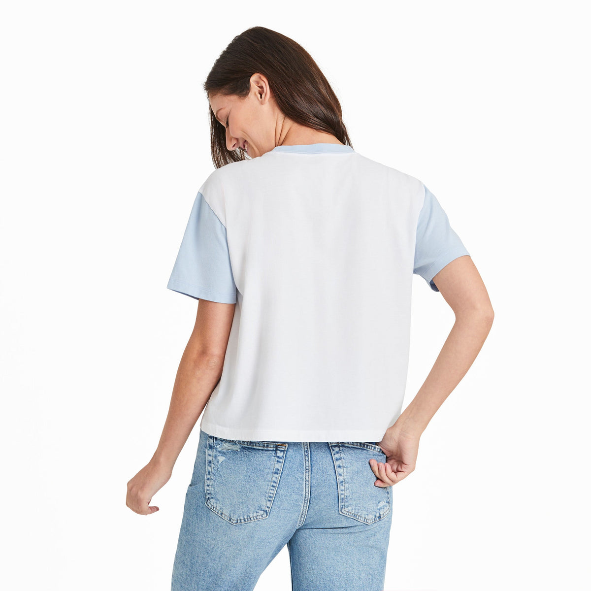 Women's Nice Daisy Short Sleeve Crusher Boxy Tee product image 3