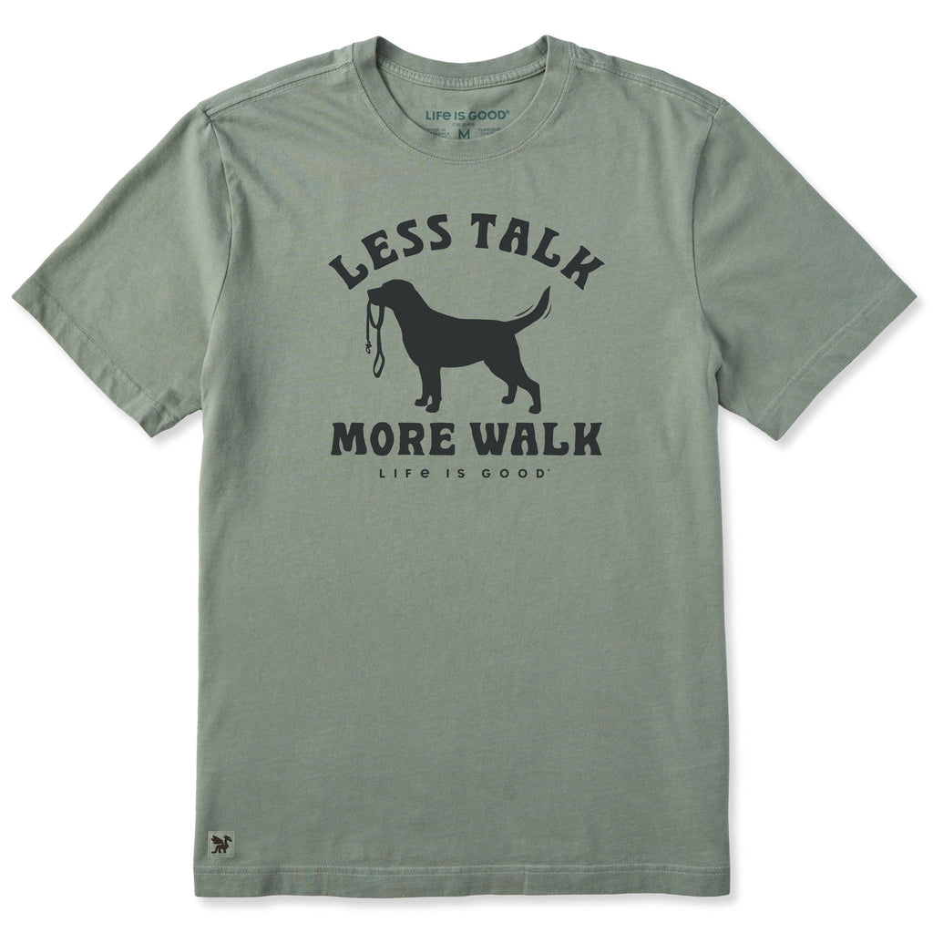 Men's Less Talk More Walk Leash Short Sleeve Crusher-LITE product image 1