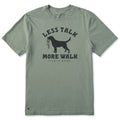Men's Less Talk More Walk Leash Short Sleeve Crusher-LITE product image 1