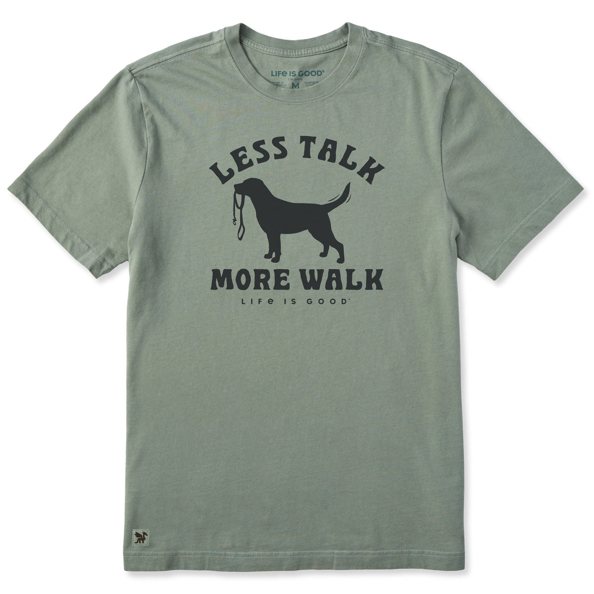 Men's Less Talk More Walk Leash Short Sleeve Crusher-LITE product image 1