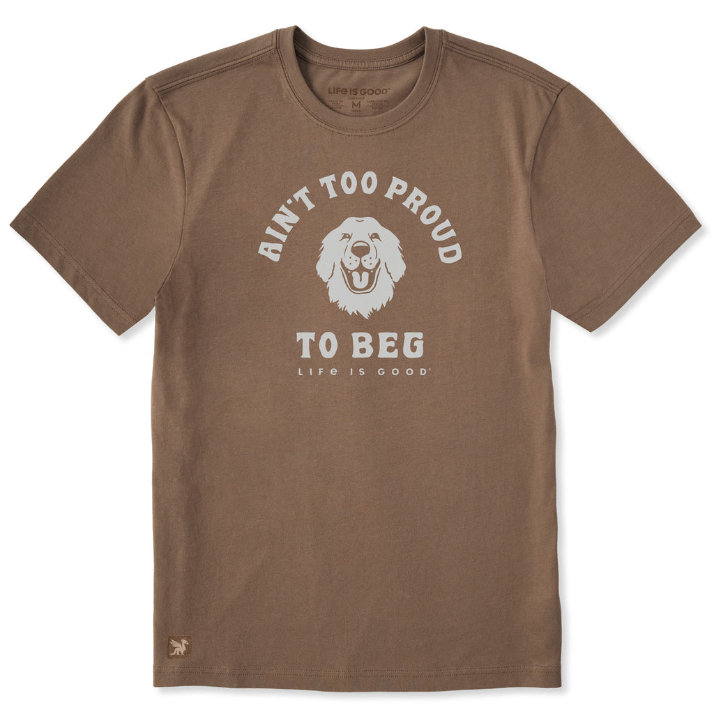 Men's Ain't Too Proud to Beg Retriever Short Sleeve Tee product image 1
