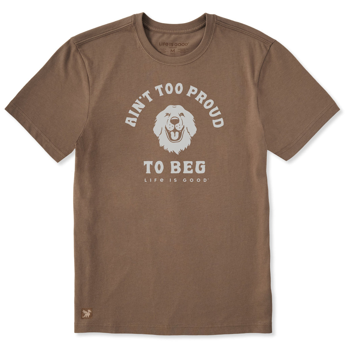 Men's Ain't Too Proud to Beg Retriever Short Sleeve Tee product image 1