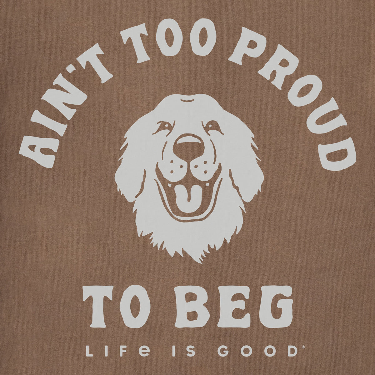 Men's Ain't Too Proud to Beg Retriever Short Sleeve Tee product image 2