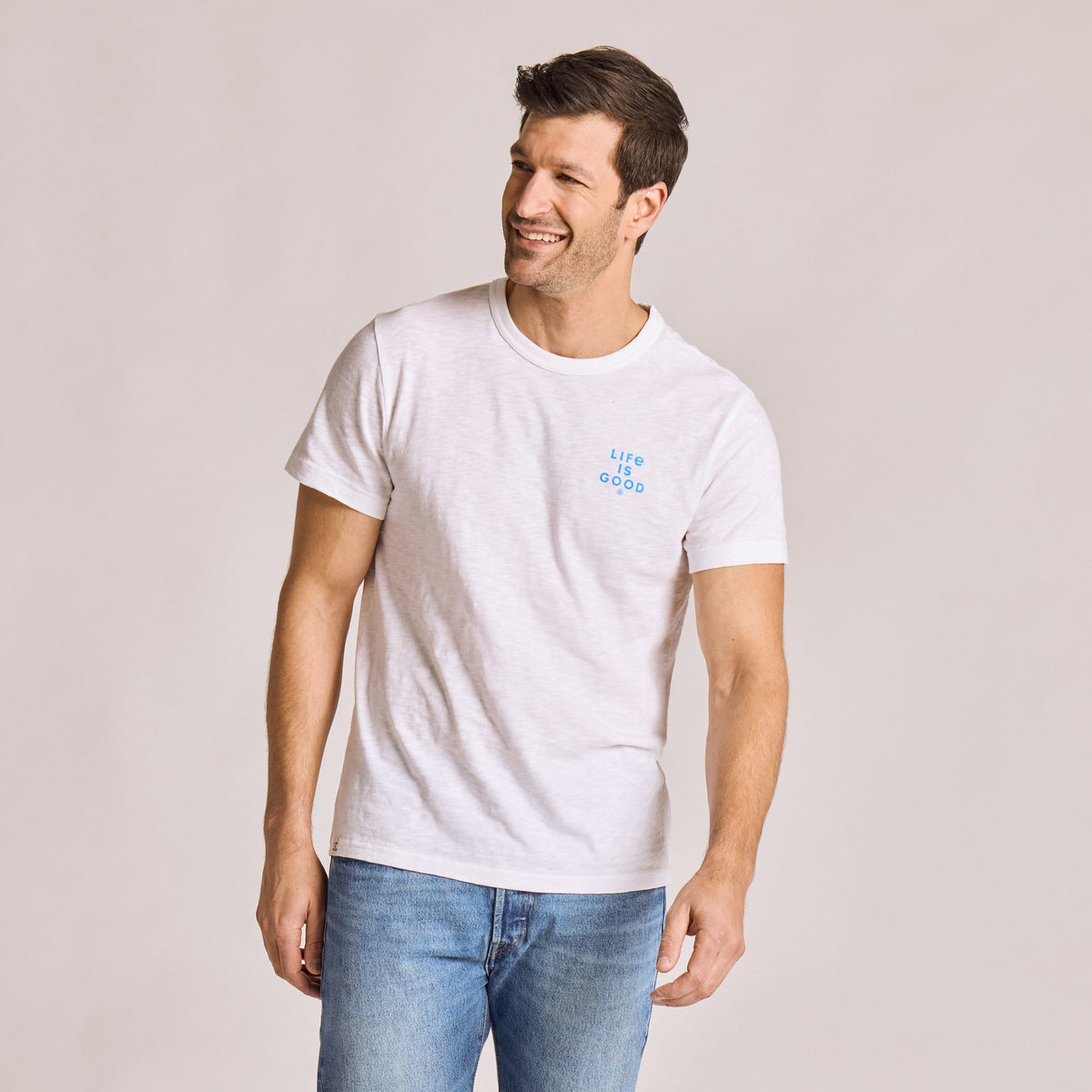 Men's Sail Into the Sunset Short Sleeve Slub Slim Fit Tee product image 3