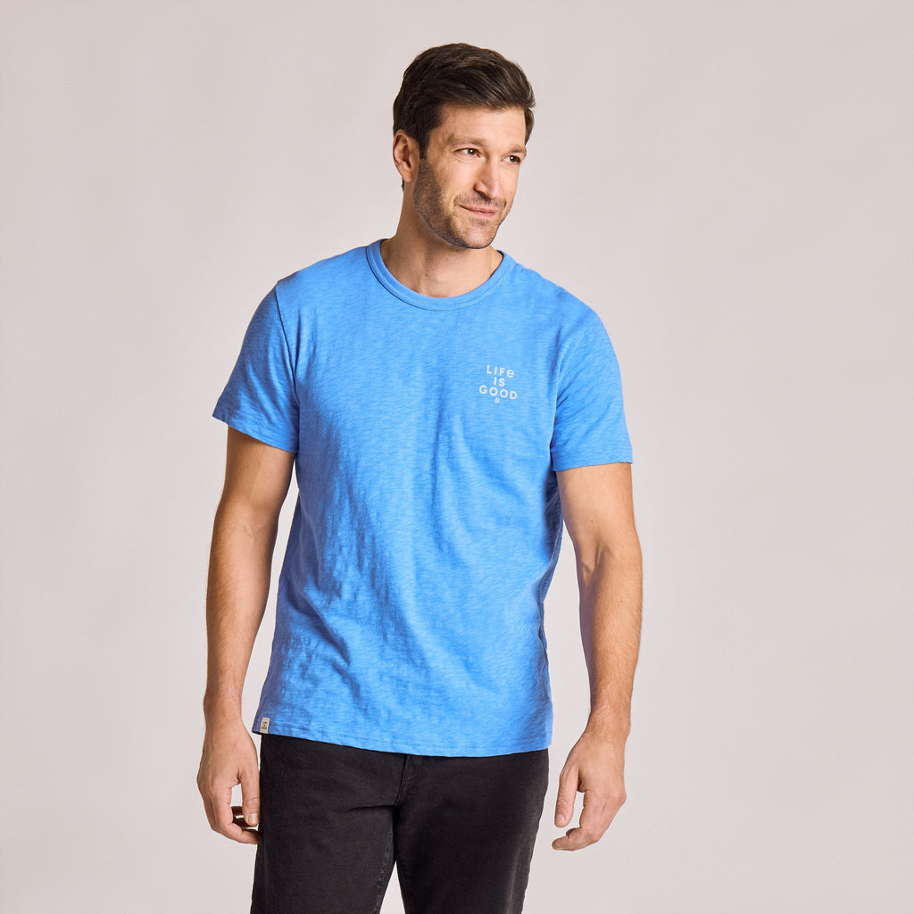 Men's Black Lab Retrievin' Short Sleeve Slub Slim Fit Tee product image 3