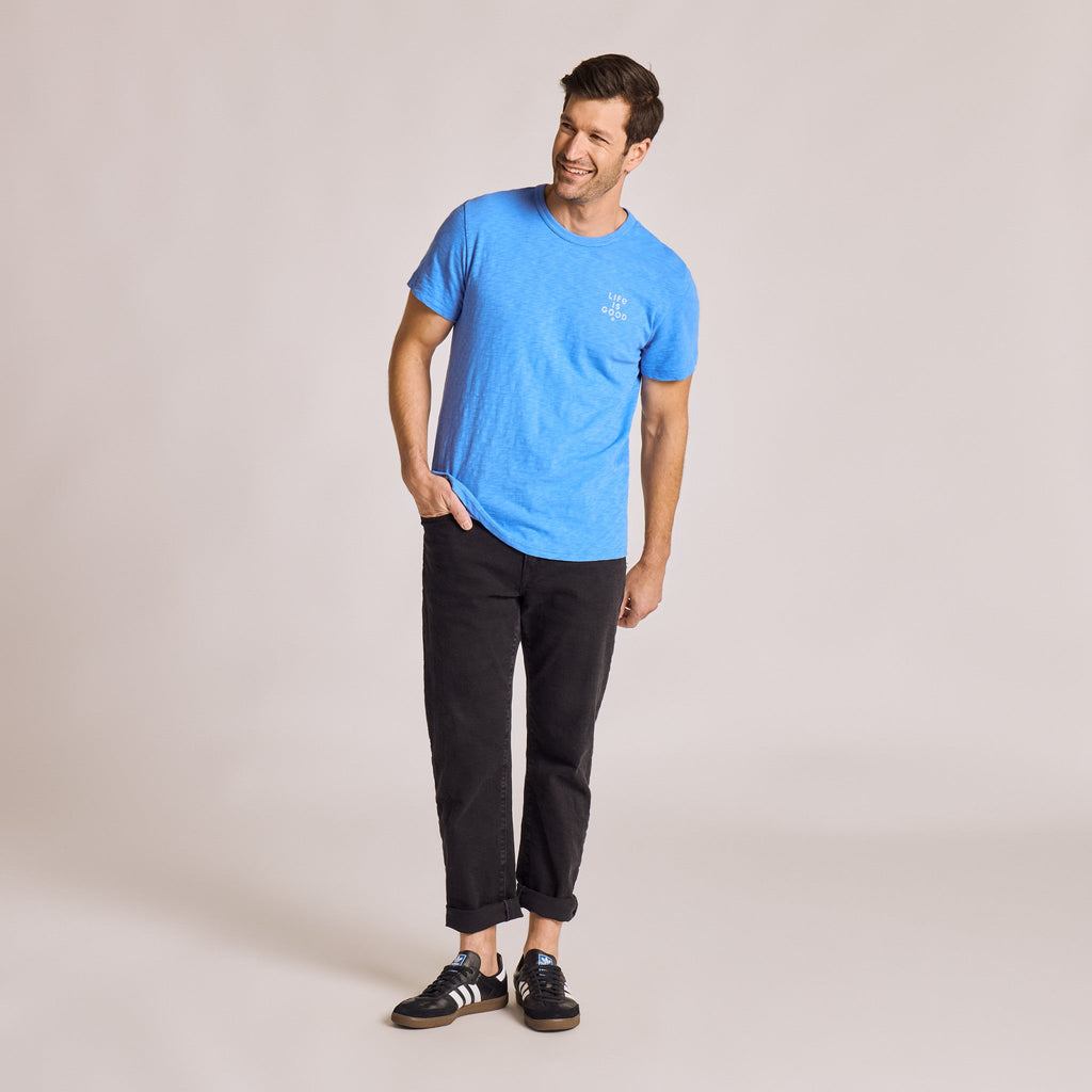 Men's Black Lab Retrievin' Short Sleeve Slub Slim Fit Tee product image 6