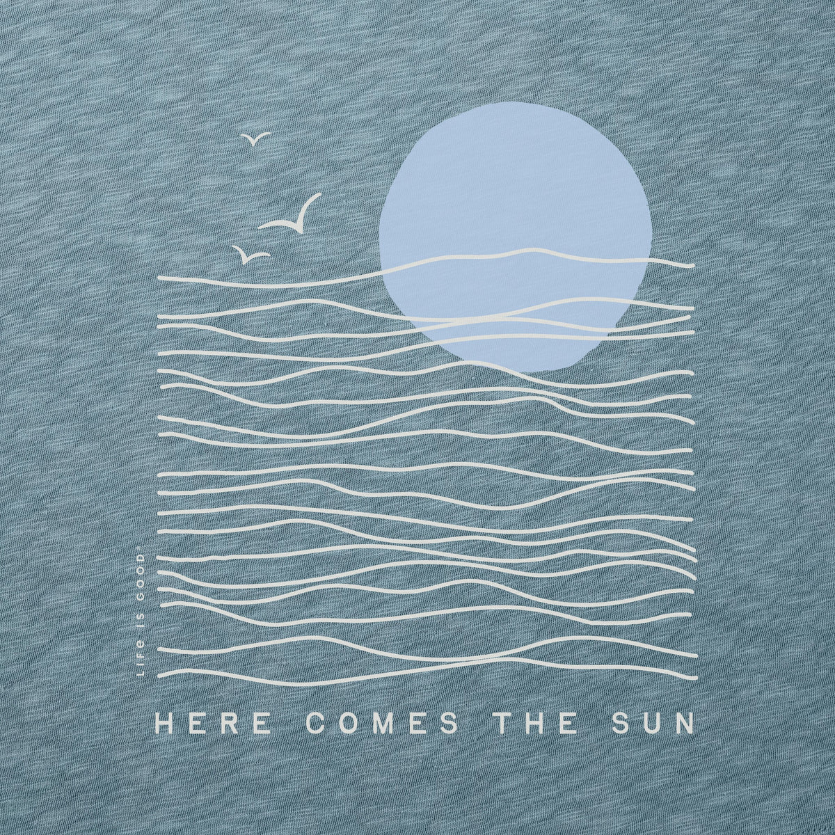 Men's Here Comes the Sun and Waves Short Sleeve Slub Slim product image 2