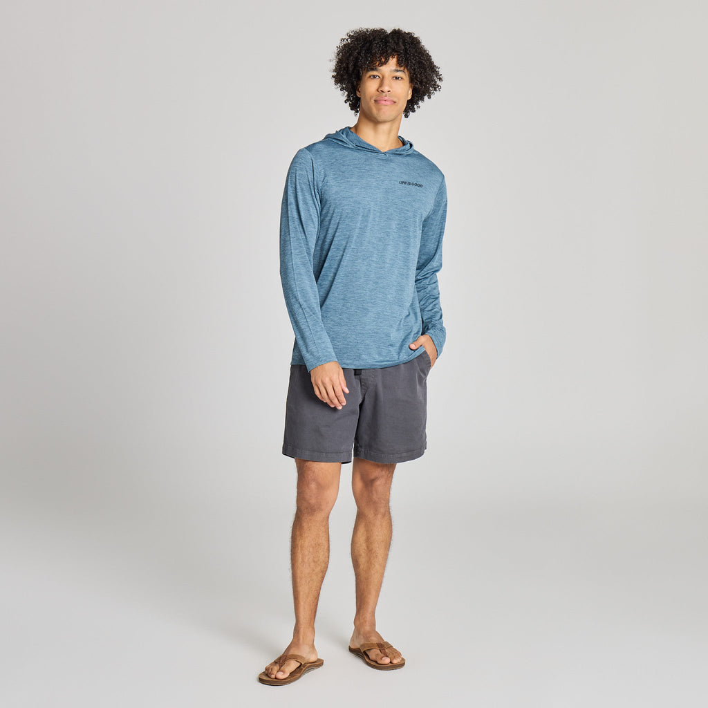 Men's Life is Good Long Sleeve Sun Crusher Hoodie product image 15