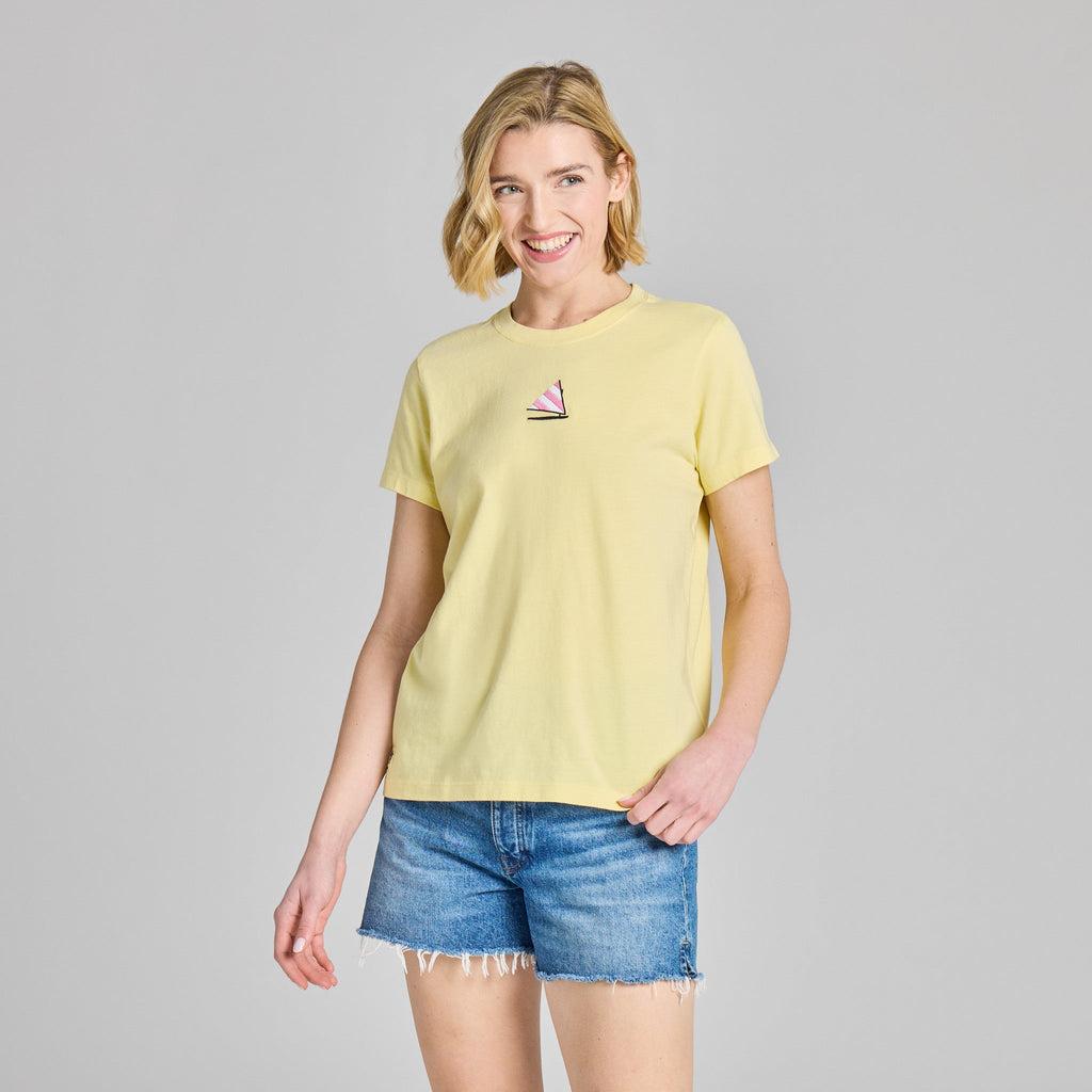 Women's Simple Sunfish Short Sleeve Crusher Tee product image 1