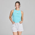 Women's Flower Duo Fitted Rib Tank product image 1