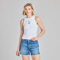 Women's Anchors Away Fitted Rib Tank product image 1