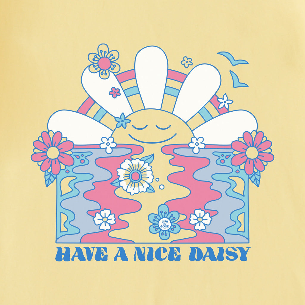 Kids Have a Nice Daisy Sunrise Short Sleeve Crusher Boxy Tee product image 2