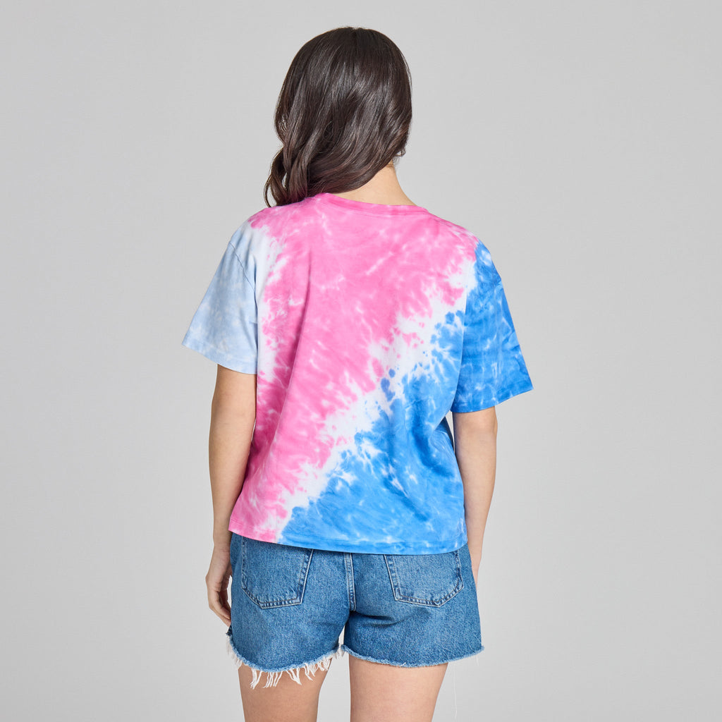 Women's Stacked Life is Good Short Sleeve Crusher Boxy product image 23