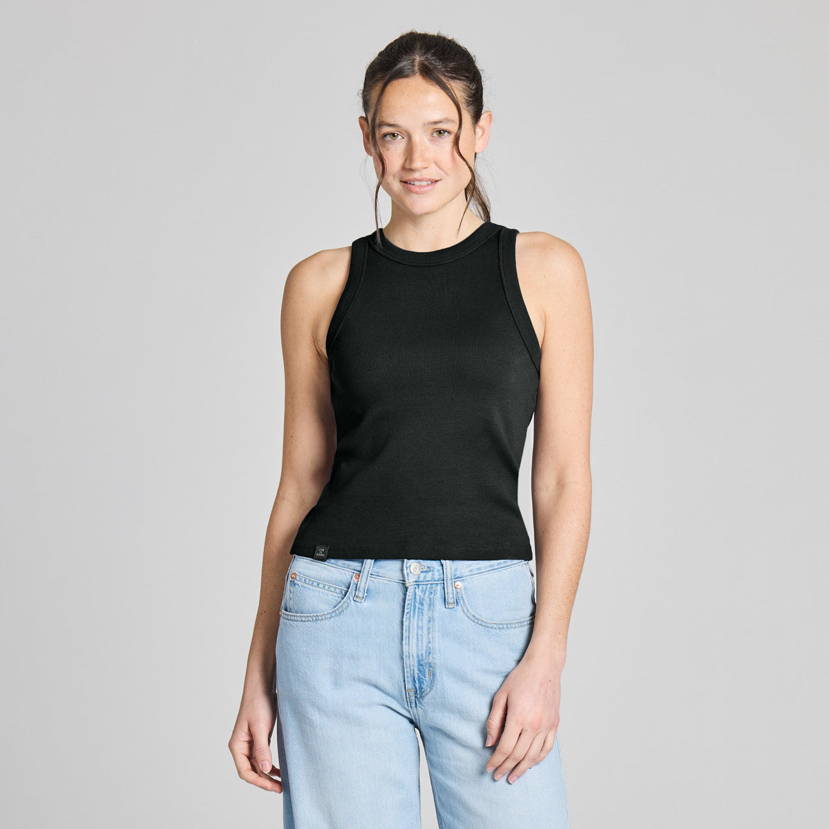 Women's Solid Fitted Rib Tank product image 13
