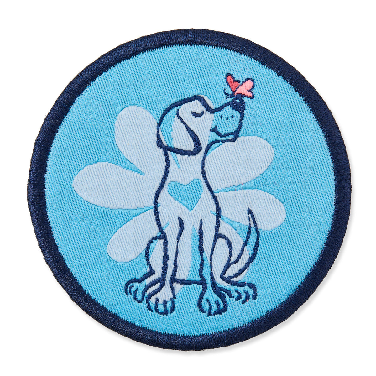 Spring Daisy Dog Woven Patch