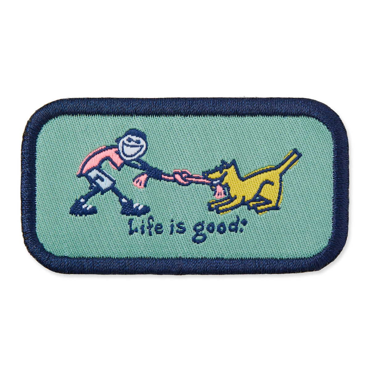 Jake & Rocket Tug of War Woven Patch