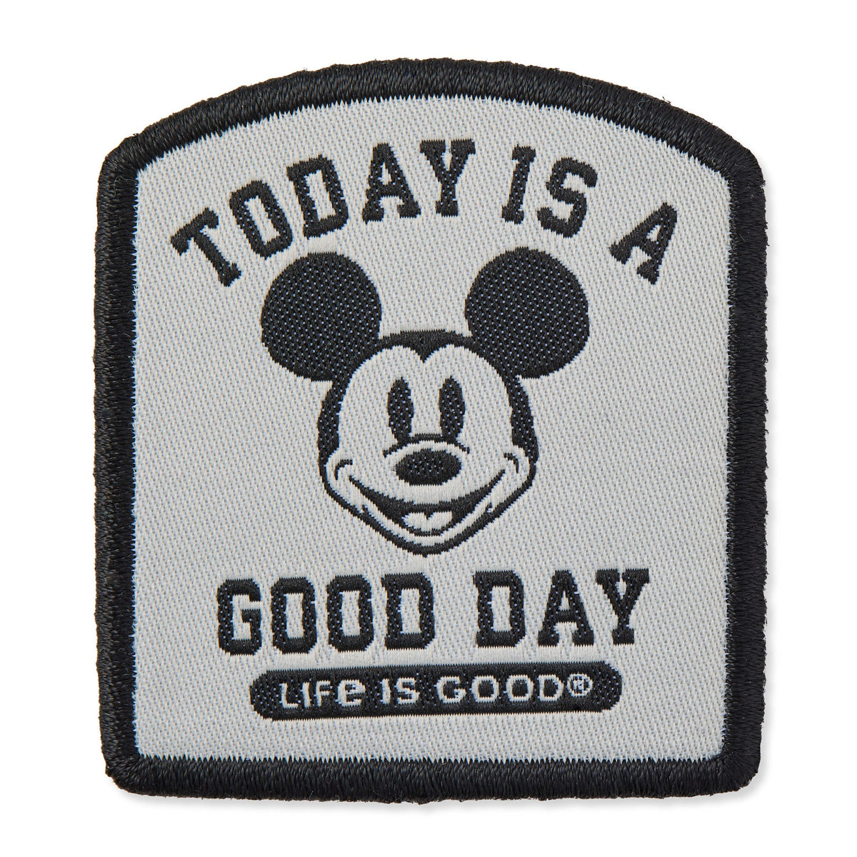 Steamboat Willie Good Day Woven Patch