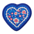 Cute Flower Heart Woven Patch