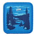 A River Runs Through It Woven Patch