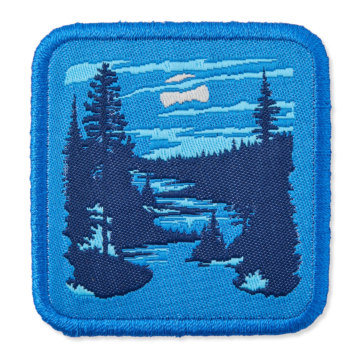A River Runs Through It Woven Patch