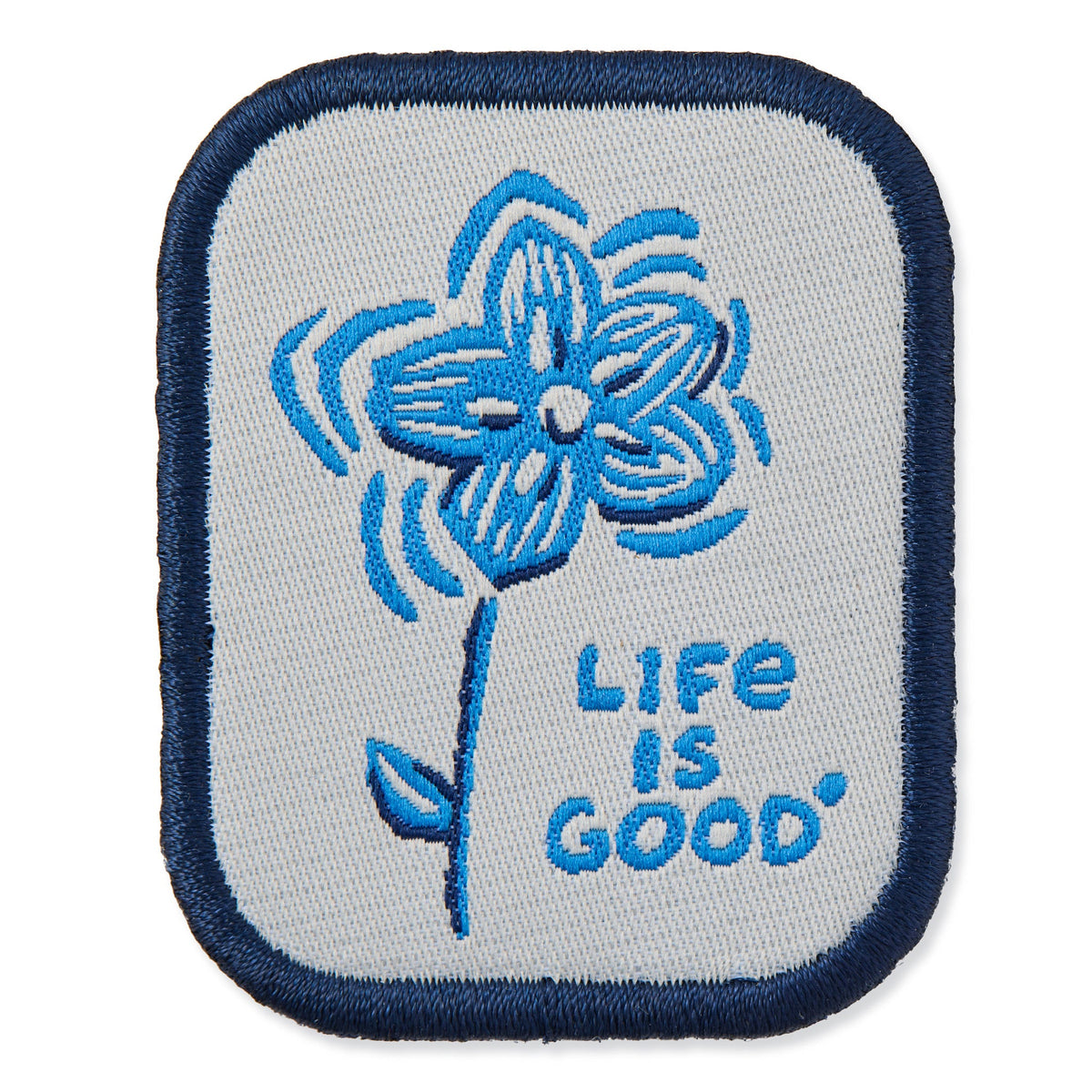 Forget Me Not Patch Woven Patch