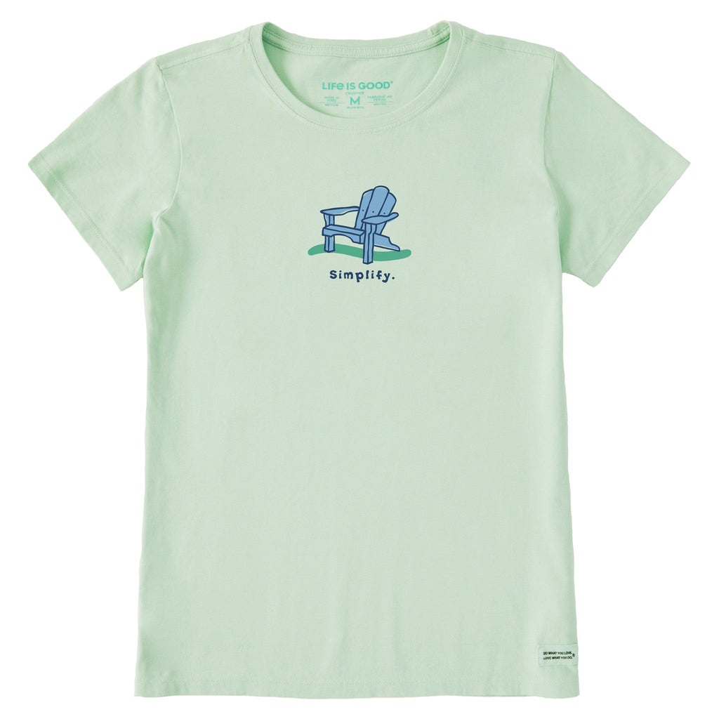 Women's Adirondack Chair Simplify Short Sleeve Crusher Tee product image 1