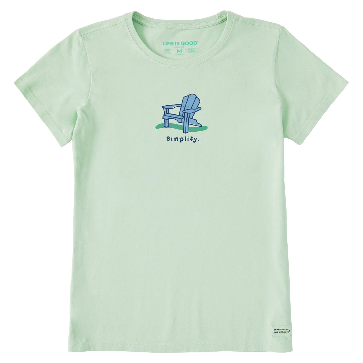 Women's Adirondack Chair Simplify Short Sleeve Crusher Tee product image 1