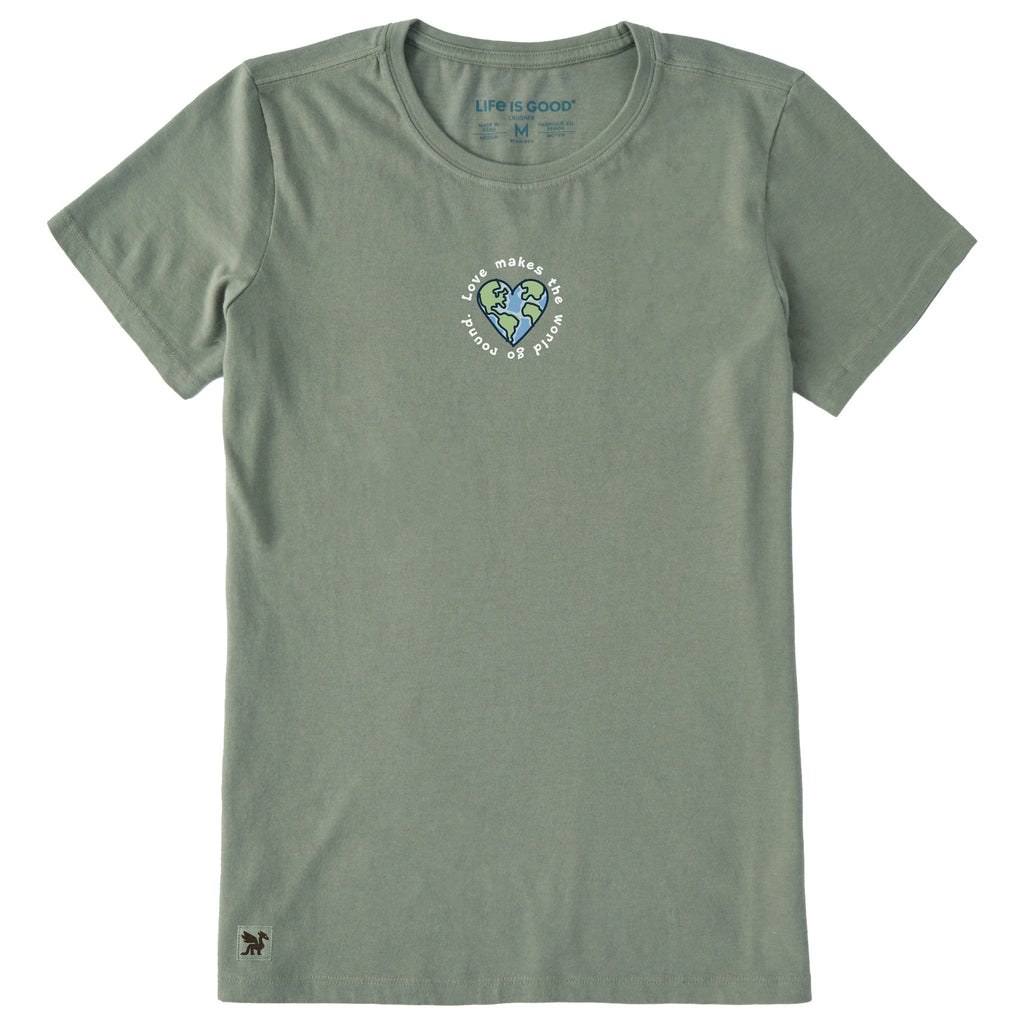 Women's Love Earth Short Sleeve Crusher Tee product image 1