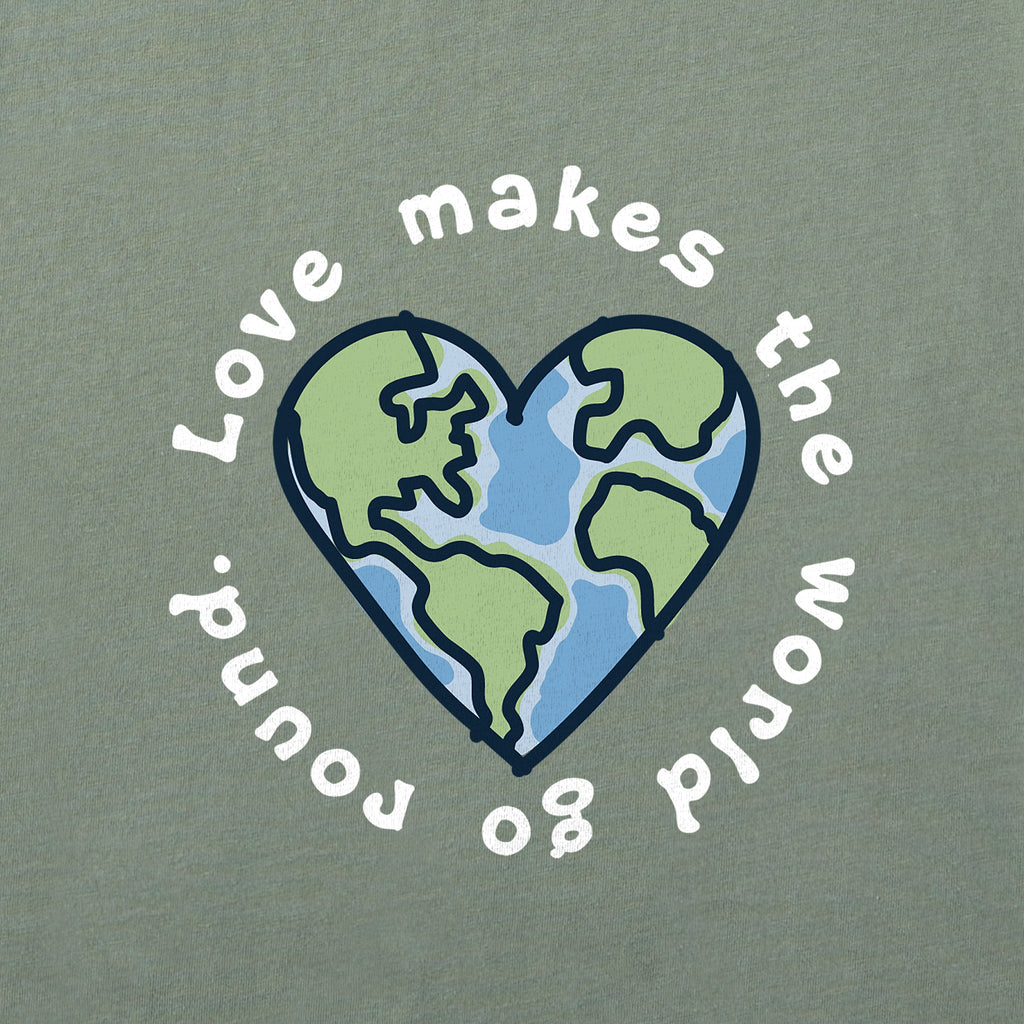 Women's Love Earth Short Sleeve Crusher Tee product image 2
