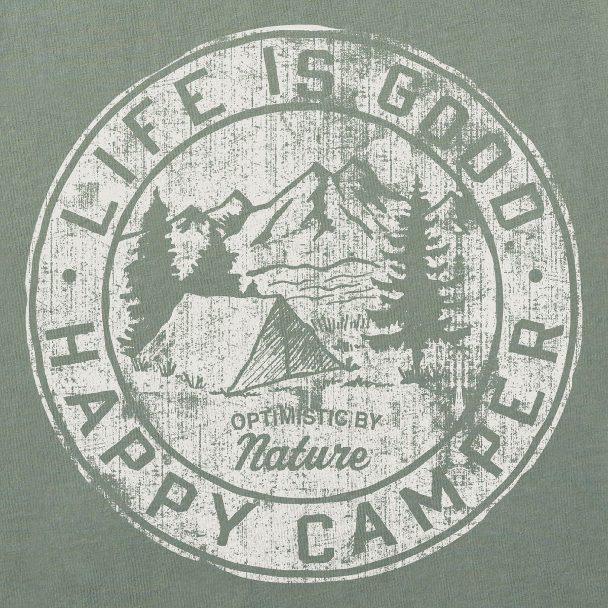 Women's Happy Camper Coin Short Sleeve Crusher Tee product image 2