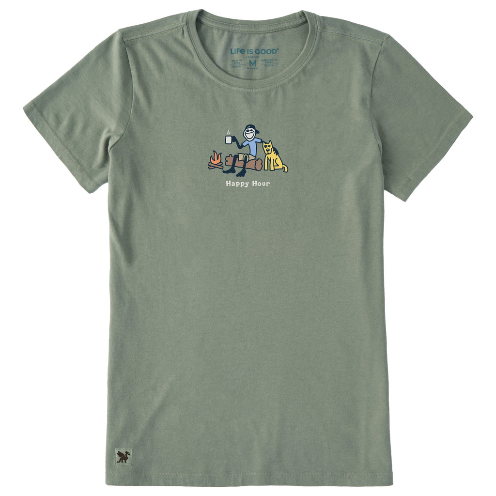 Women's Happy Hour Short Sleeve Crusher Tee product image 1