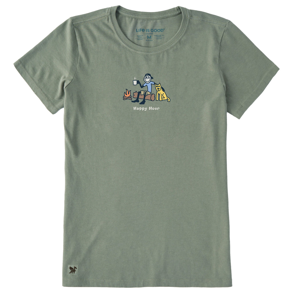 Women's Happy Hour Short Sleeve Crusher Tee product image 1