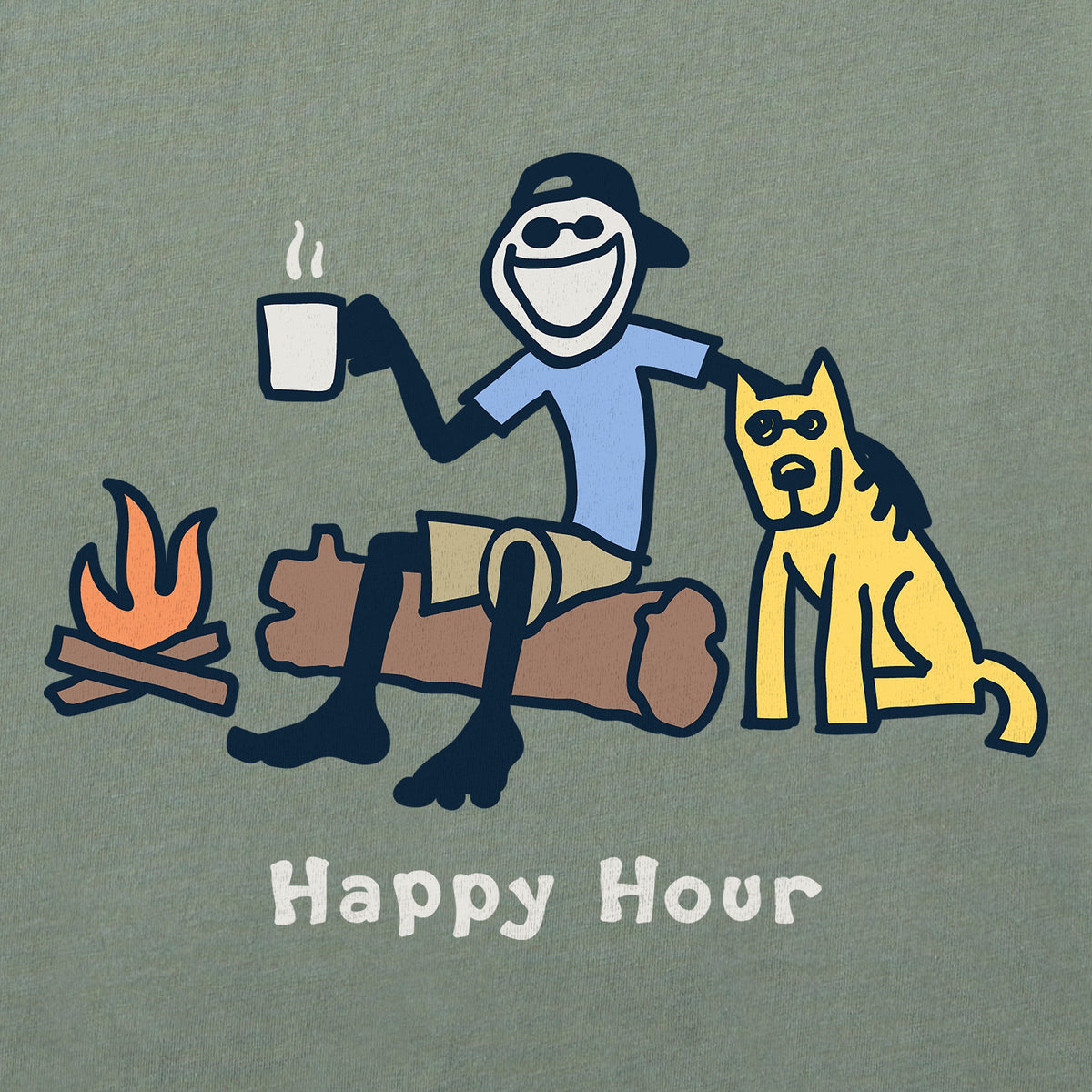 Women's Happy Hour Short Sleeve Crusher Tee product image 2