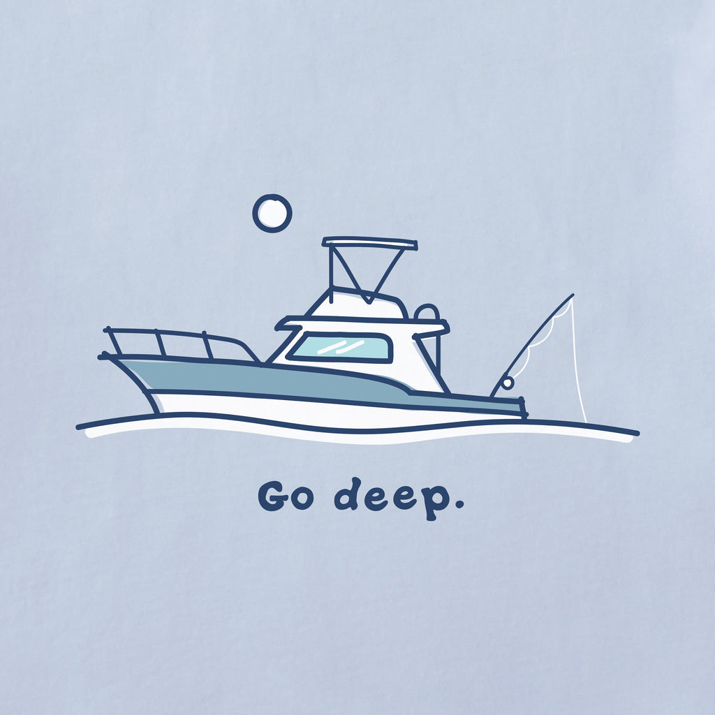 Women's Go Deep Boat Short Sleeve Crusher Tee product image 2