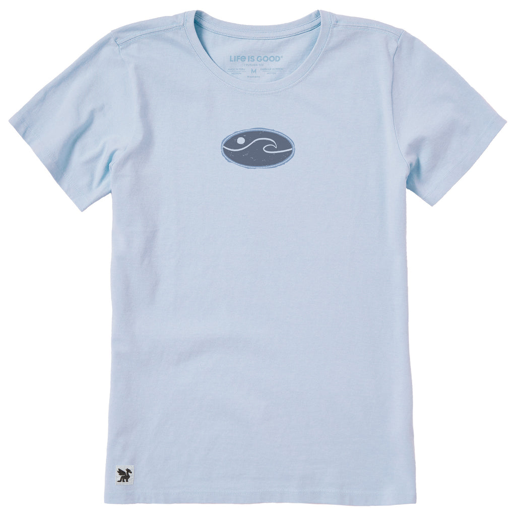 Women's Wave Coin Short Sleeve Crusher Tee product image 1