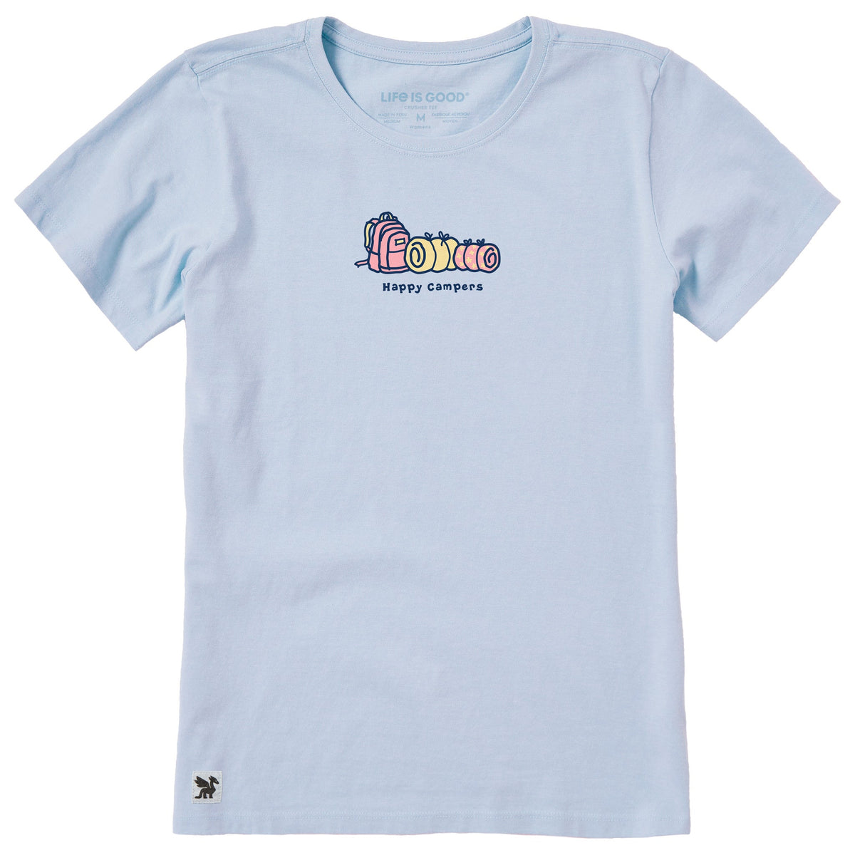Women's LIG Happy Campers Short Sleeve Crusher Tee