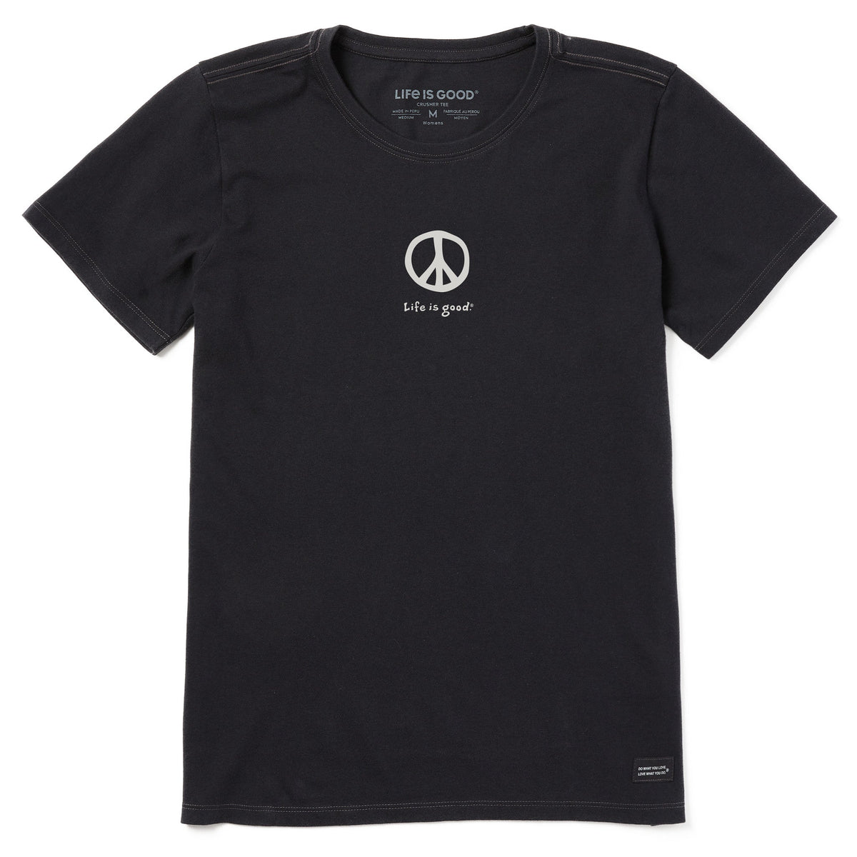 Women's Simple Peace Short Sleeve Crusher Tee product image 1
