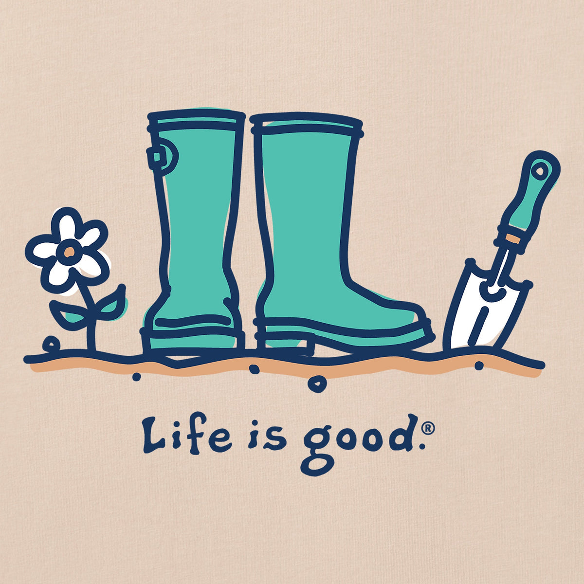 Women's Garden Boots Short Sleeve Crusher Tee product image 2