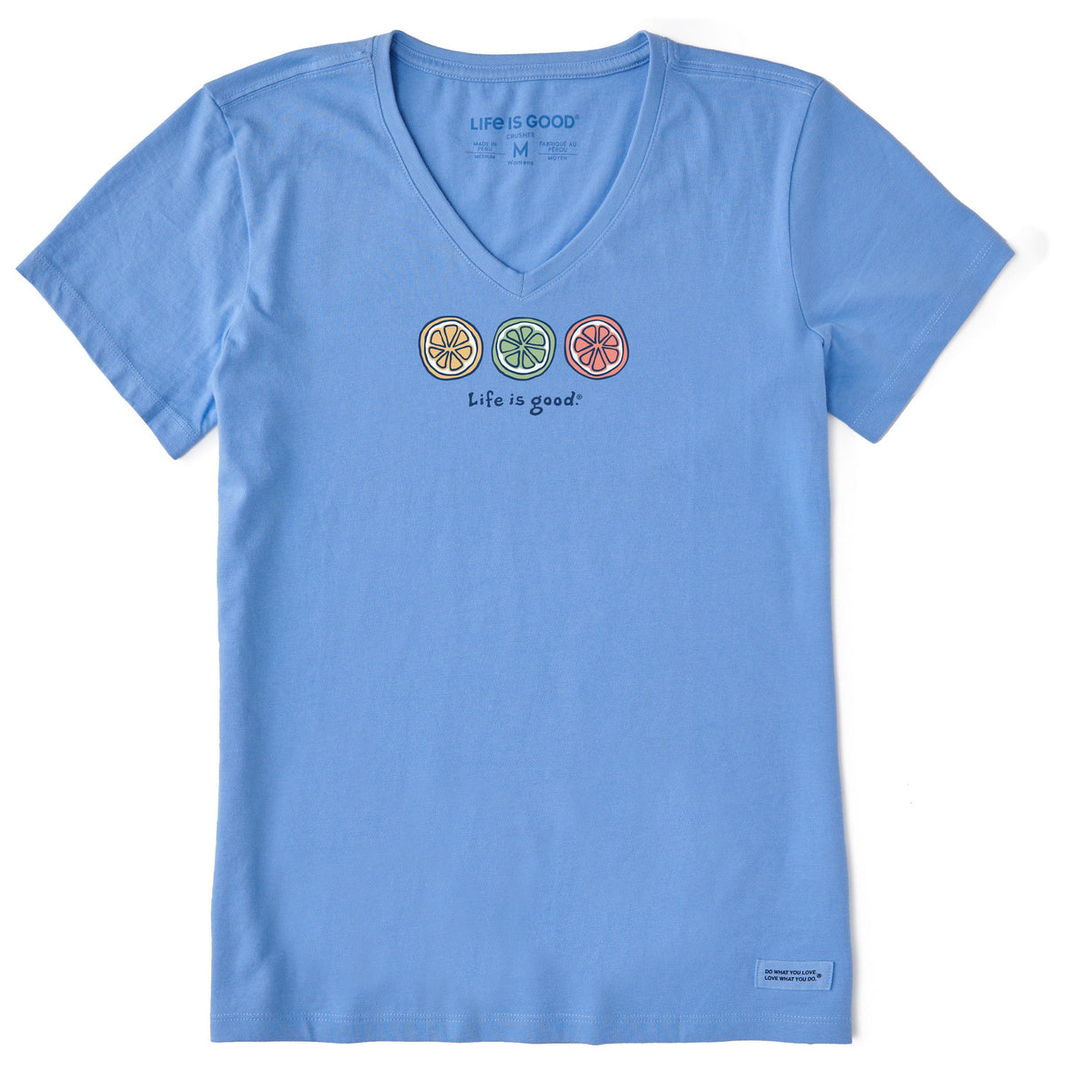 Women's Fruit Slices Short Sleeve Crusher Vee product image 1