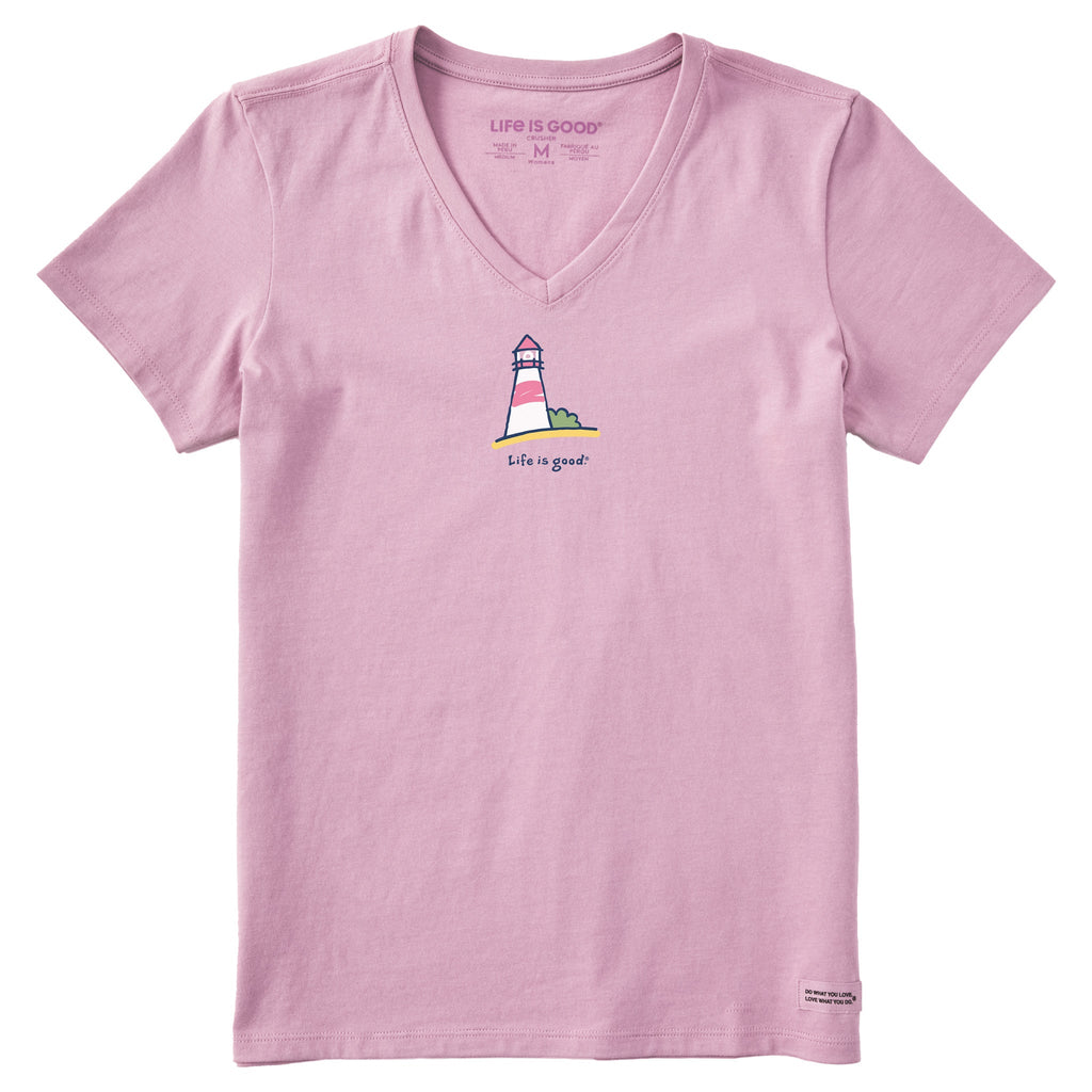 Women's Lighthouse Short Sleeve Crusher Vee product image 1