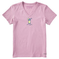 Women's LIG Lemonade Short Sleeve Crusher Vee product image 1