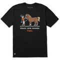 Men's LIG x ASPCA Jackie Peace Love Horses Short Sleeve product image 1