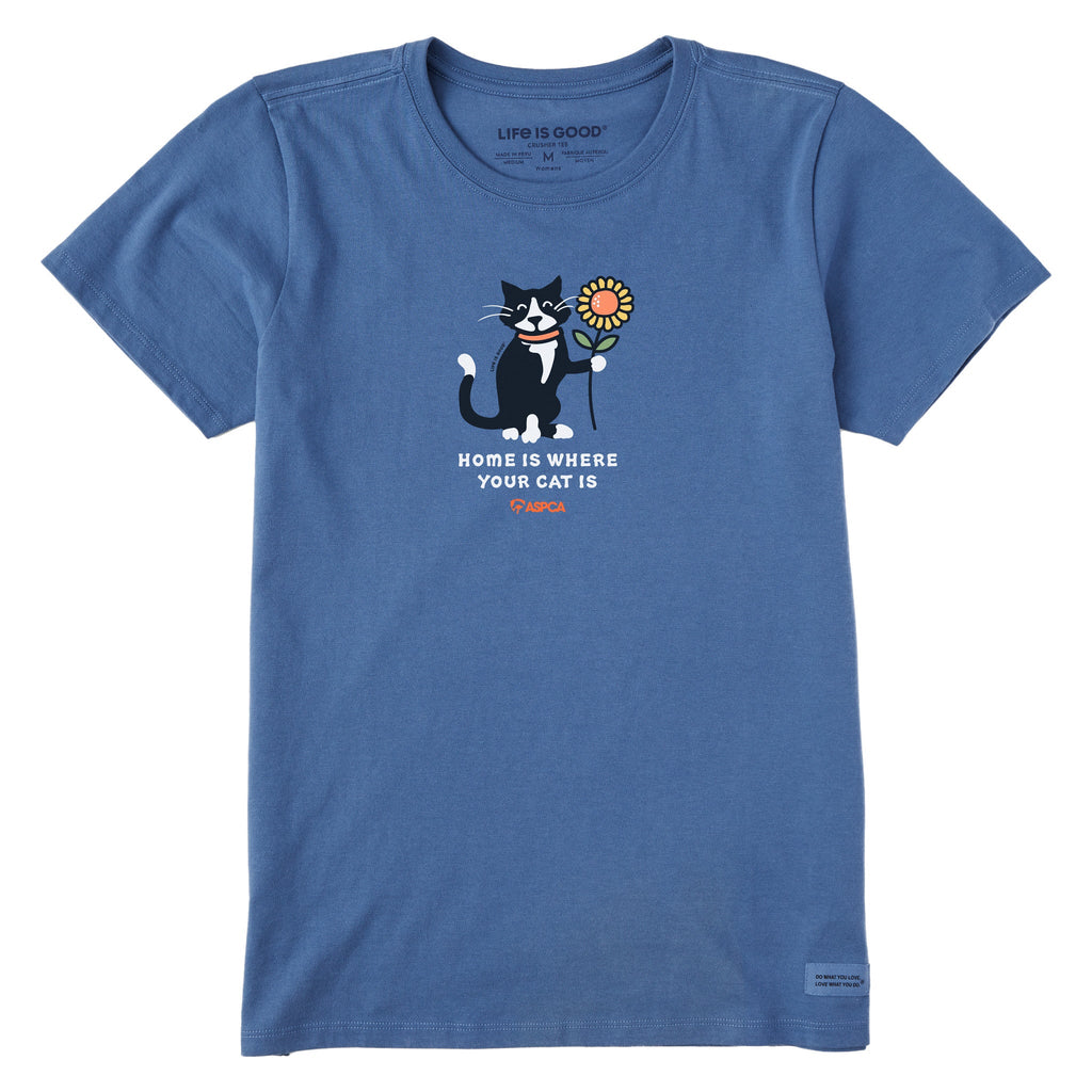 Women's LIG x ASPCA Home is Where Your Cat Is Short Sleeve product image 1