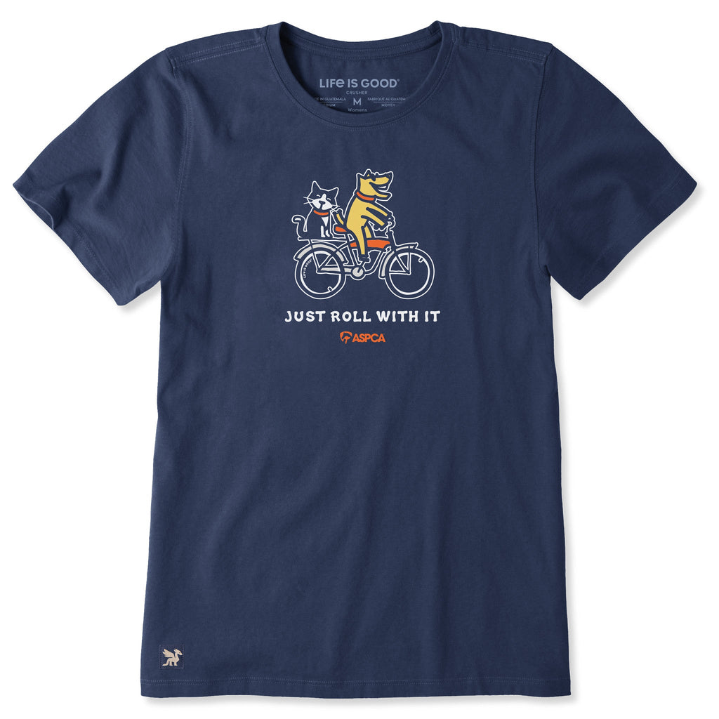 Women's LIG x ASPCA Rocket Al Bike Short Sleeve Crusher Tee product image 1