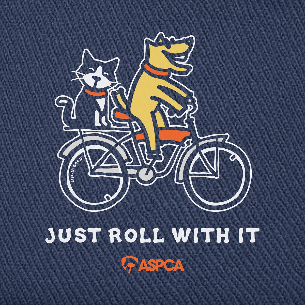 Women's LIG x ASPCA Rocket Al Bike Short Sleeve Crusher Tee product image 2