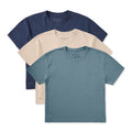 Womens Solid 3-Pack Boxy Crusher Tee Multi 8 product image 1