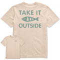 Men's Bert's Outside Short Sleeve Crusher Tee product image 1