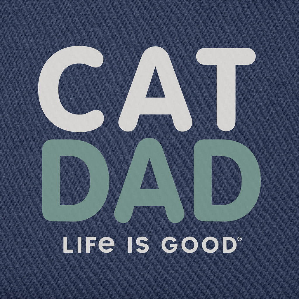 Men's Bert's Cat Dad Short Sleeve Crusher Tee product image 2