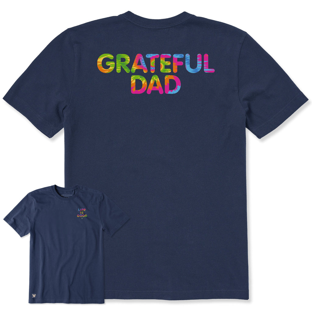 Men's Bert's Grateful Dad Short Sleeve Crusher Tee product image 1